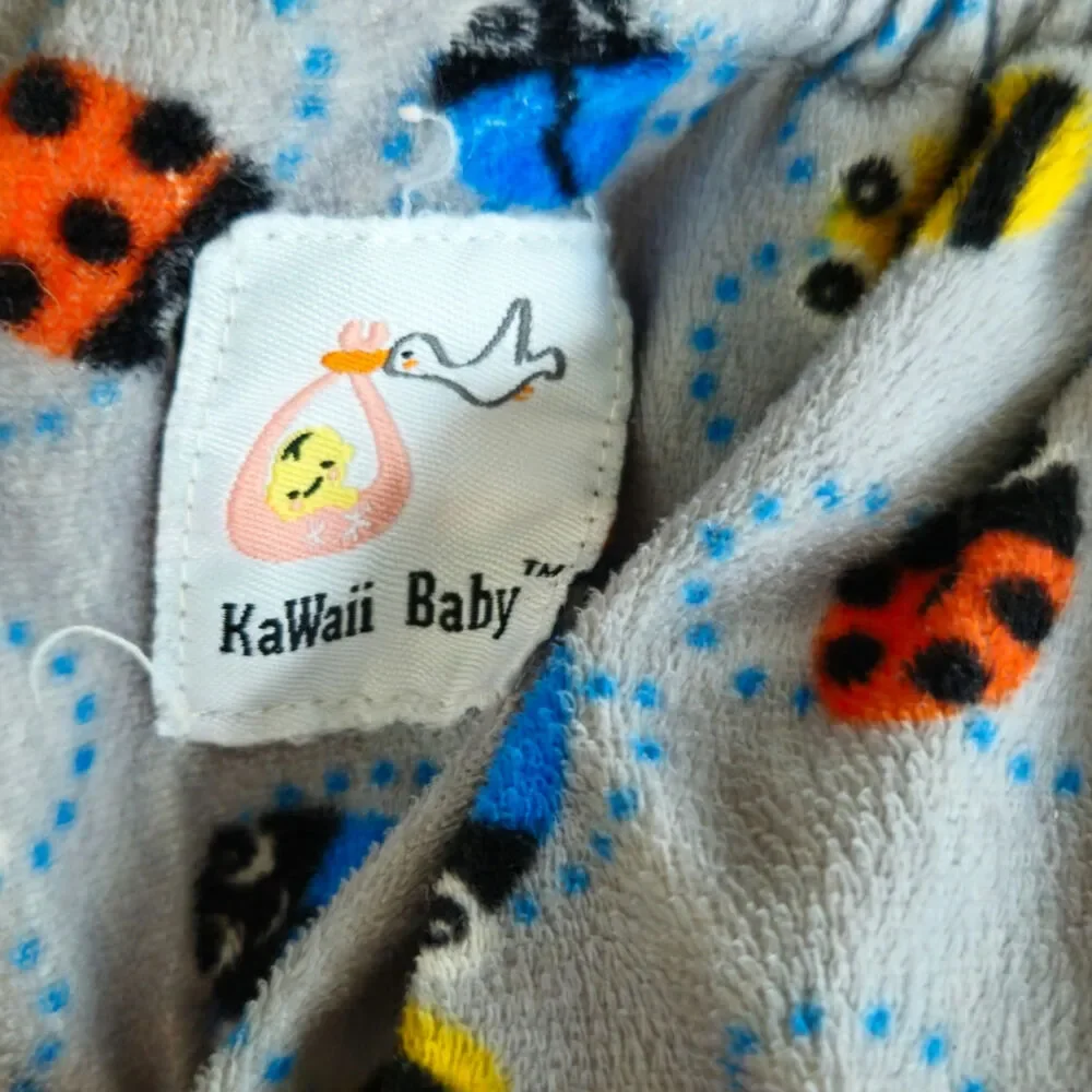 KaWaii Baby One-Size Pocket Cloth Diaper Bundle - Set of 3 + Inserts